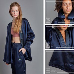 NWT The Great Eros x Steven Alan Silk Kimono Robe